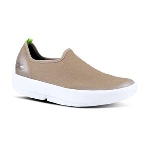 Oofos OOmg EeZee Low White/taupe 8